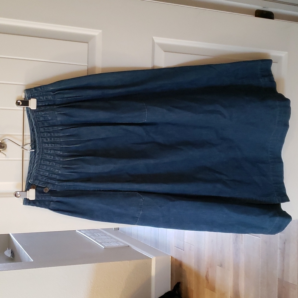 LAST CHANCE - Ralph Lauren denim wrap skirt